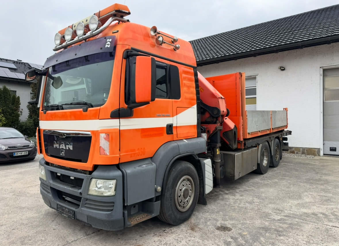 MAN 26.480 6X4 Palfinger PX 50002-E 1053