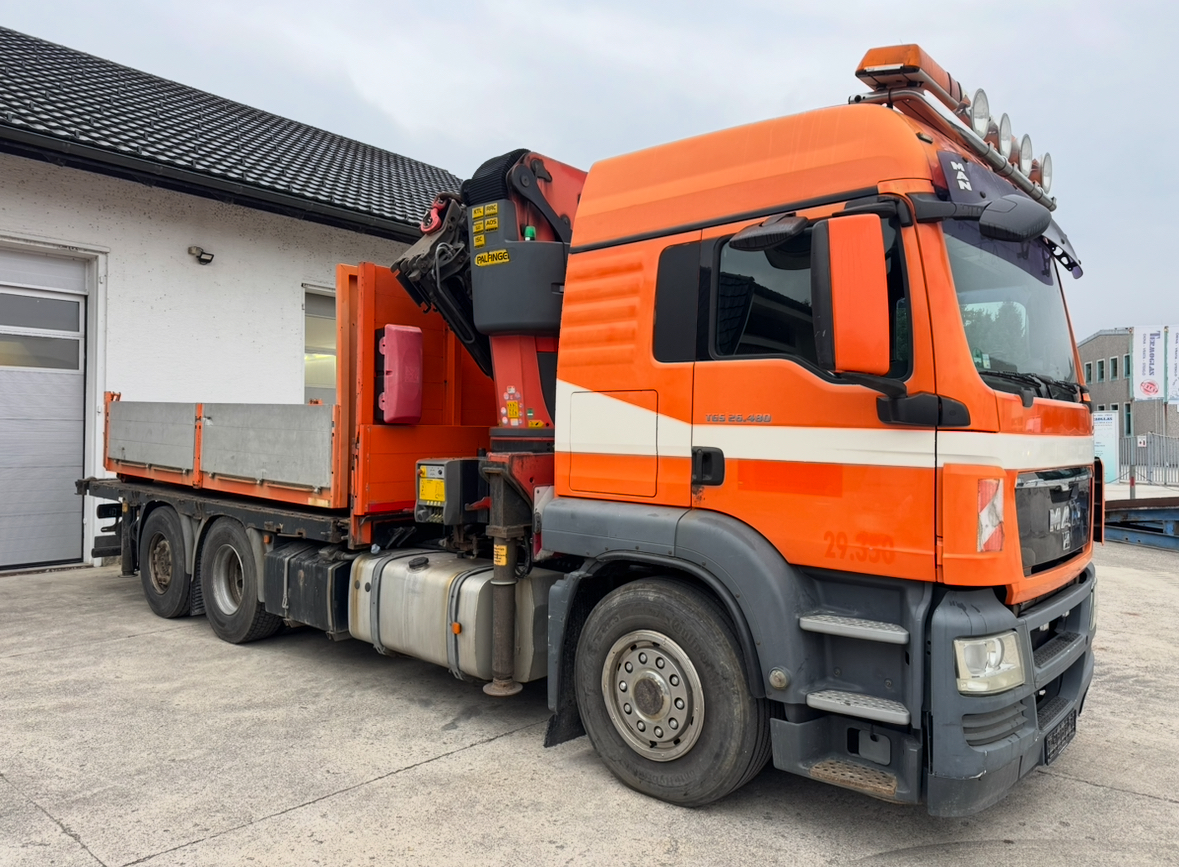 MAN 26.480 6X4 Palfinger PX 50002-E 1053